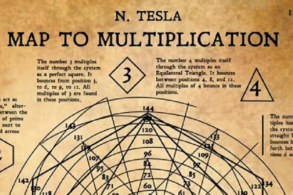 Probajte da je dešifrujete: Pronađena tablica množenja Nikole Tesle! (FOTO)