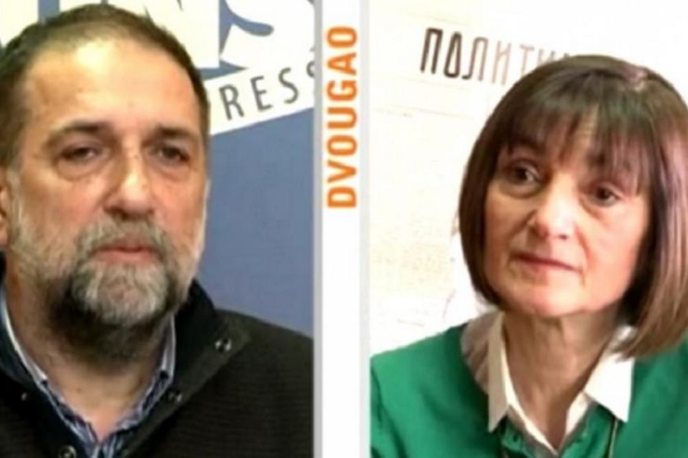Kad udari NUNS na UNS: Vukašin Obradović i Ljilja Smajlović jedan na jedan! (VIDEO)