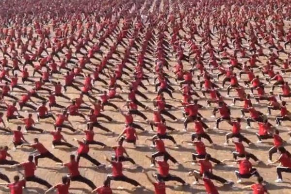 Kad najveća škola borilačkih veština ima trening svi zaneme! (VIDEO)