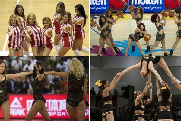 Čirlidersice od kojih se diže...pritisak: Kada one izađu na teren svi zaborave na košarku! (VIDEO)