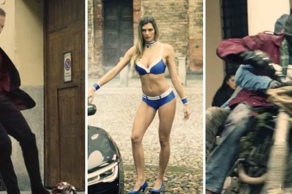 Kako se završava priča u kojoj se nalaze lepa obnažena cica, pljačkaši i Siniša Mihajlović? (VIDEO)