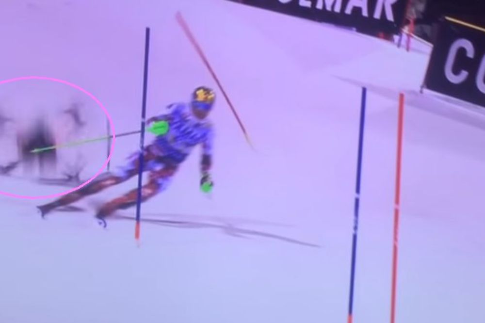 Dron s kamerom umalo ubio skijaša na stazi! (VIDEO)