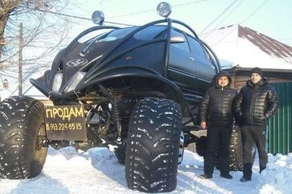 Ruski monstrum: Vrhunski terenac za surovu sibirsku zimu (FOTO)