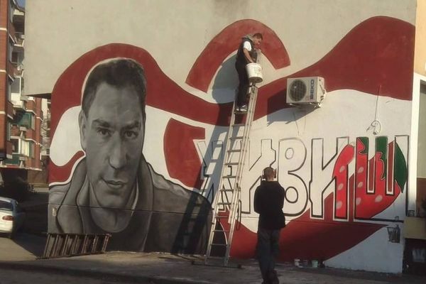 Mural Marku Ivkoviću osvanuo u Doboju!