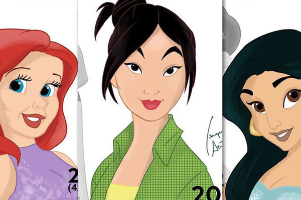 Zamislite Snežanu kao bakicu u 92. godini! Ovako bi Diznijeve princeze izgledale danas (FOTO)