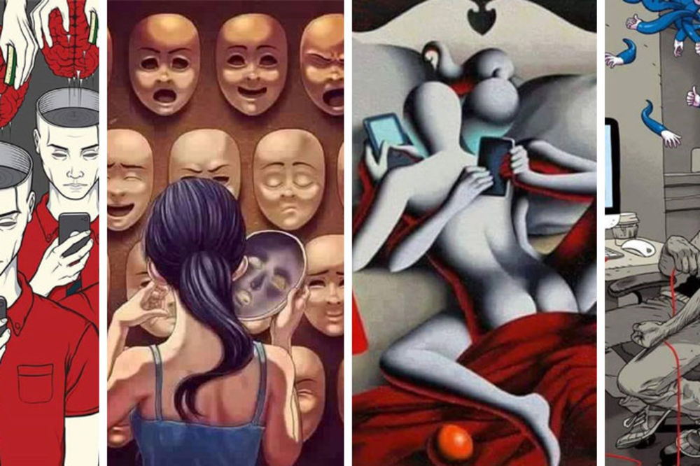 Taština praznine: 21 satirična ilustracija savremenog života ljudi! (FOTO)