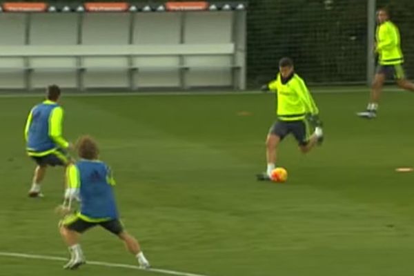 Hames Rodrigez na treningu Reala objasnio zbog čega je magičan asistent! (VIDEO)