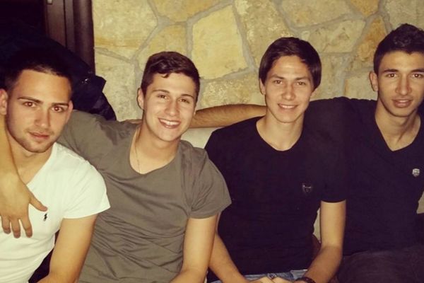 Grujić dobio vizu za Englesku, putuje pre Božića! Odlazak slavio sa igračima Partizana! (FOTO)