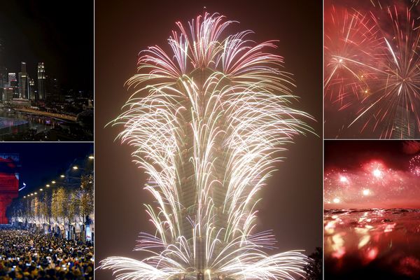 Prštalo na sve strane: Ovako su Novu godinu dočekali u najvećim svetskim gradovima (FOTO) (VIDEO)