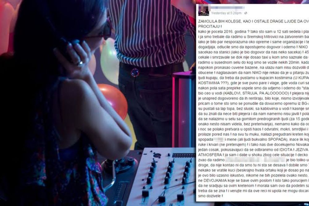 Šokantna ispovest srpskog di džeja: Nikad više drogiranih nisam videla, ujedaju se za ruke! (FOTO)