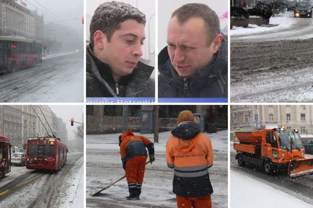 Koga vi vučete za nos? Putari ne čiste sneg jer čekaju da prestane da pada?! (FOTO)