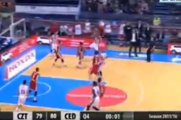 Ovako je Kinzi promašio šut za pobedu protiv Cedevite! (VIDEO)