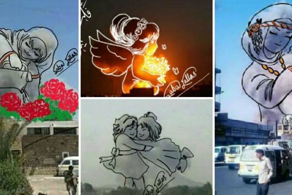 Čarobnica: Ona pretvara ratne fotke u poruke mira i ljubavi! (FOTO)