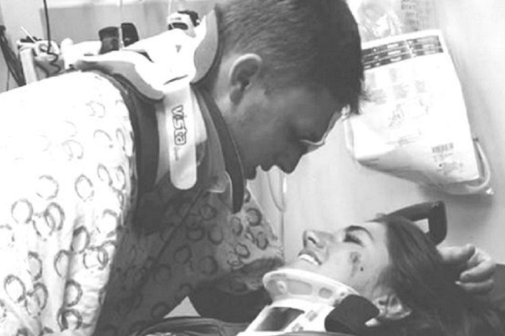 Tri sekunde ih je delilo od sigurne smrti: Fotografija para koja je oduševila internet! (FOTO)