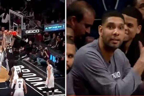 Bobi pravi haos u reketu Bruklina, a Dankan ne skida osmeh sa lica dok gleda! (VIDEO)