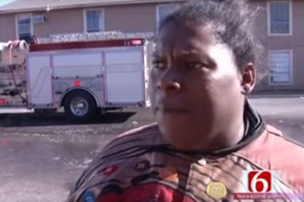 Izgoreo joj je stan, a ona je dala genijalnu izjavu kako je odskakutala napolje! (VIDEO)