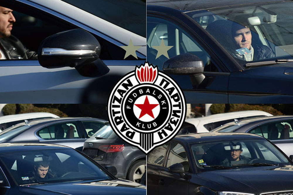 Au, kakav vozni park: Ko vozi najbolji auto u Partizanu, a po koga je došao taksi! (FOTO)
