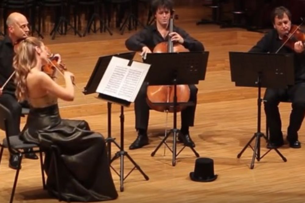 Gudački kvartet Beogradske filharmonije na muzičkoj olimpijadi u Kini (FOTO)