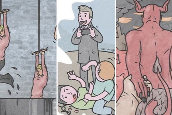 23 satirične ilustracije koje ćete morati da pogledate dva puta! (FOTO)