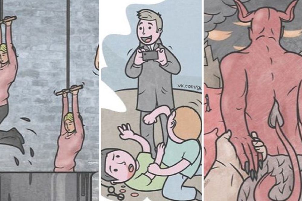 23 satirične ilustracije koje ćete morati da pogledate dva puta! (FOTO)