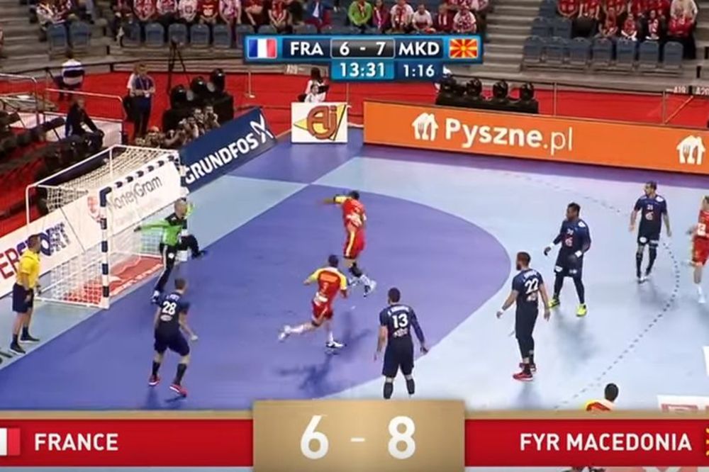 Akcija za gol kakva se retko viđa: Makedonci izveli dva cepelina da bi dali gol Francuzima! (VIDEO)