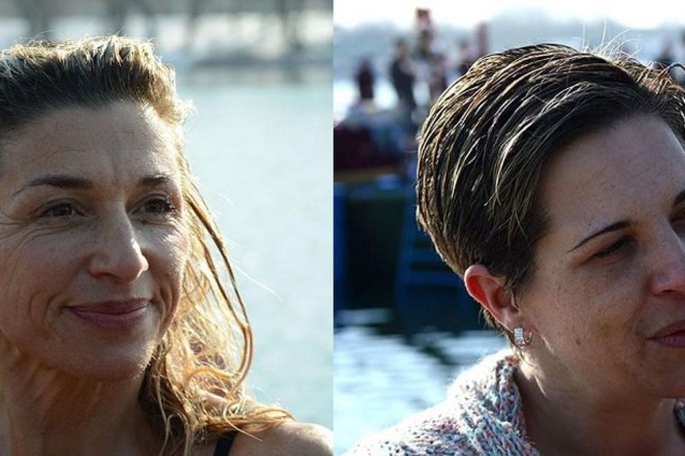 Rame uz rame s muškarcima, hrabro u ledenu vodu: Ove heroine Srpkinje plivale su za krst!