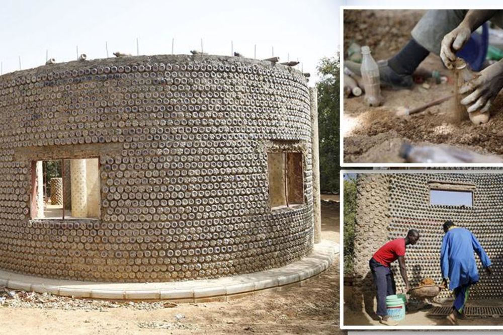 Kuće od blata i flaša: Pogledajte u čemu žive seljaci u Nigeriji (FOTO)
