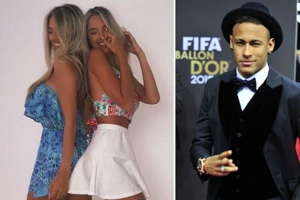 Nejmar se ponadao noći sa vrelim bliznakinjama, ali je popio korpu! (FOTO) (VIDEO)