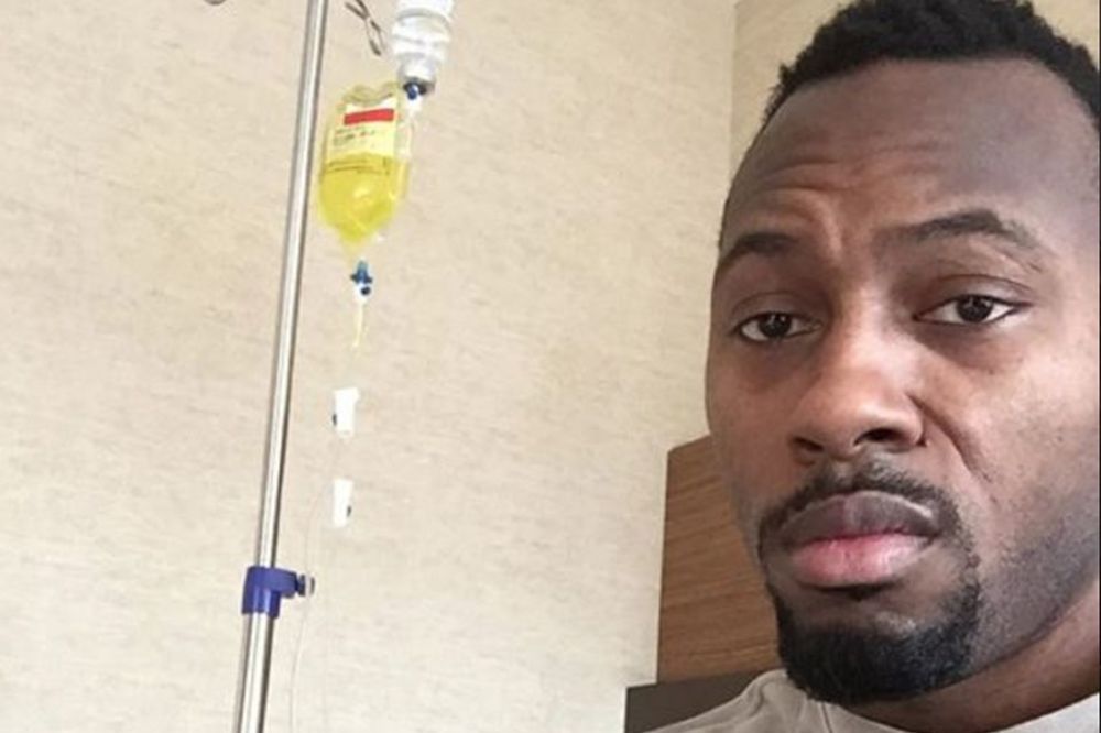 Kako će u njegovom klubu ovo shvatiti: Hvala Bogu što sam u bolnici inače bih morao da treniram! (FOTO)