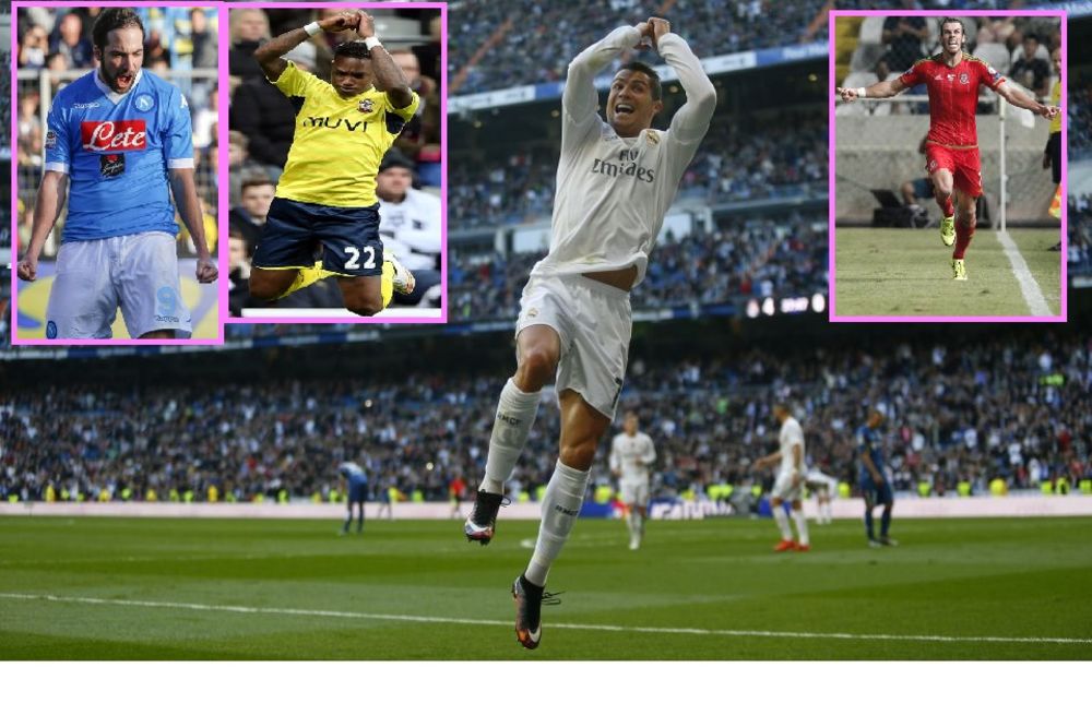 Ronaldo copy - svi ostali paste: Kristijanove proslave golova kopiraju čak i njegovi saigrači! (GIF)