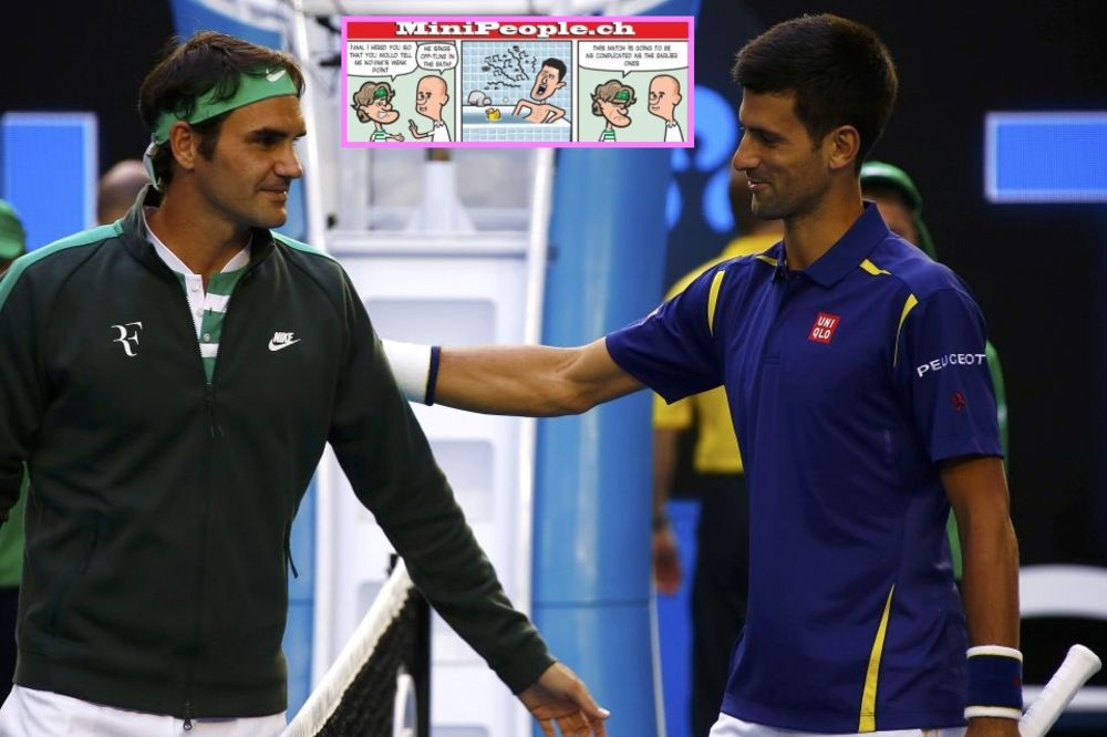 I Švajcarci su napokon priznali: Jedina Novakova mana - loše peva u kupatilu! (FOTO)