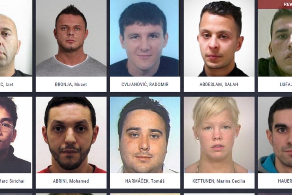 Pogledajte ih dobro, ovo su najtraženije njuške u Evropi: Među njima je su i dvojica Srba! (FOTO)