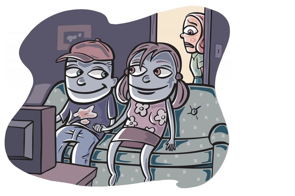 Uhvatila je ćerku (16) u krevetu sa dečakom. Šta mislite da je uradila? (FOTO) (GIF)