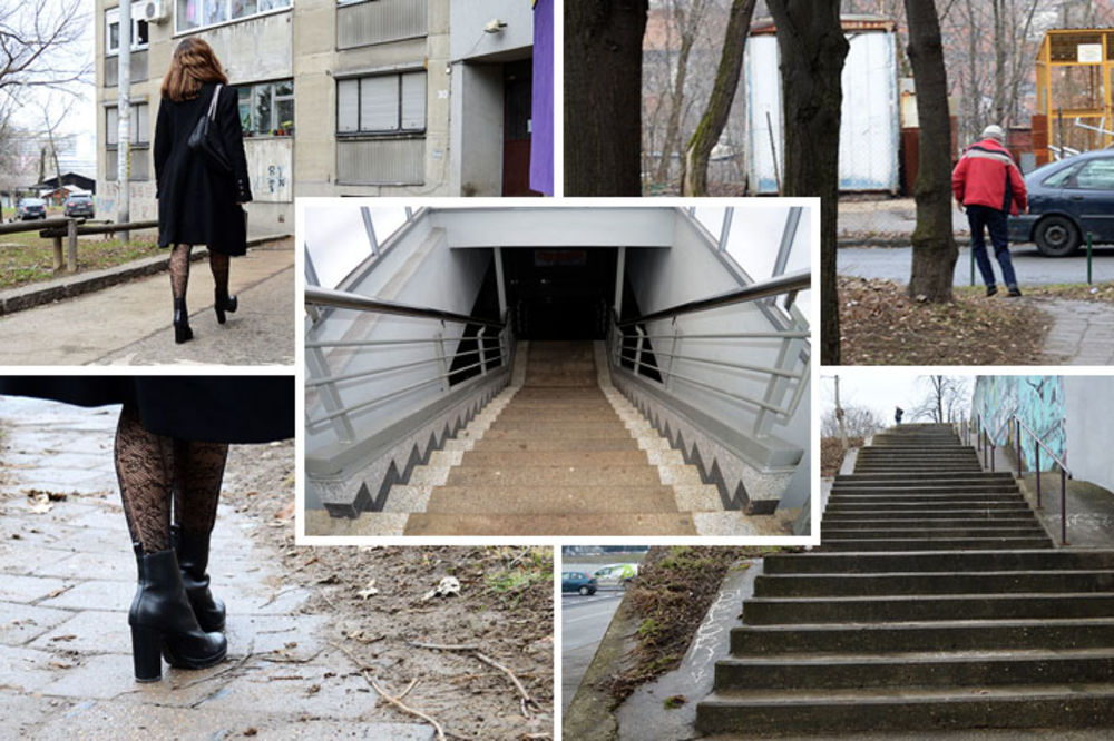 Hoćete na Prokop? Kaljuga, 149 stepenika, nigde parkinga i puta! Daj bože da ne slomite nešto! (FOTO)