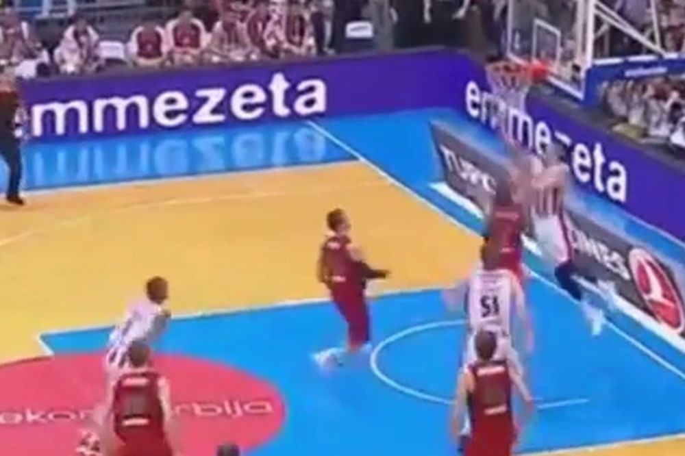 Pogodak Micića iz drugog ugla: Koš u poslednjoj sekundi za eksploziju Pionira! (VIDEO)