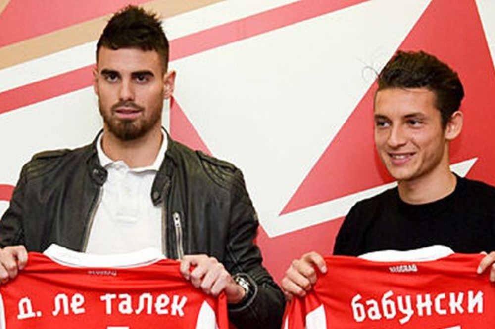 Zvezda predstavila Le Taleka i Babunskog: Šta mislite koje su brojeve na dresu odabrali?