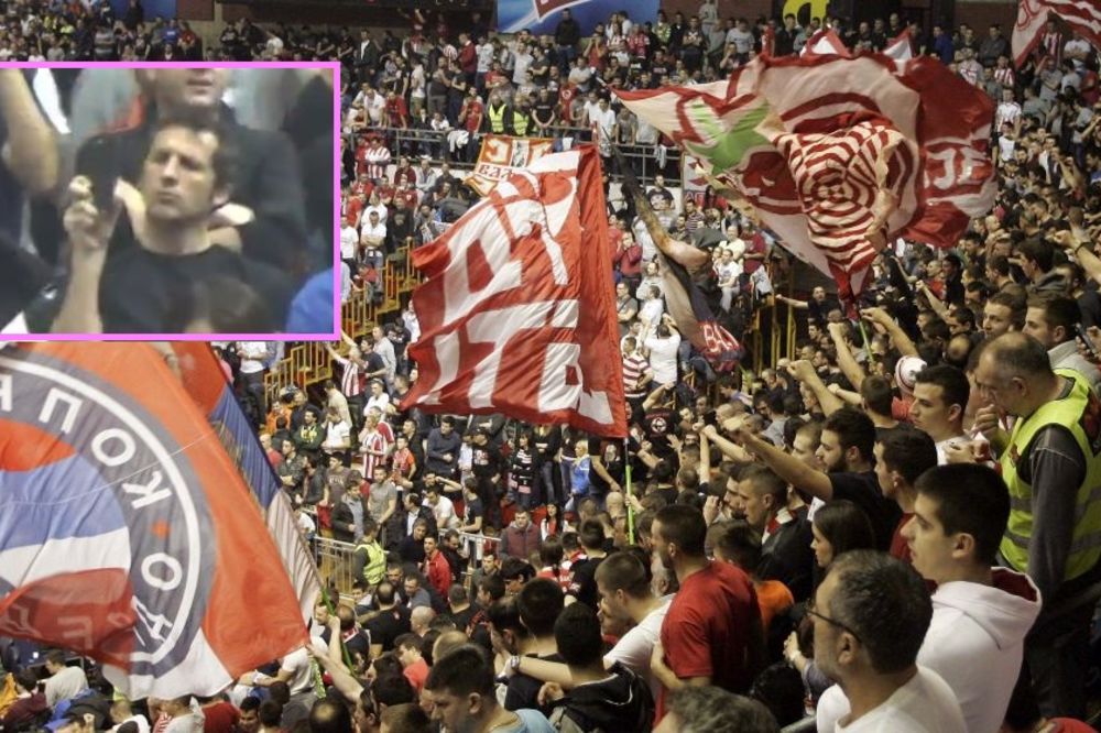 Legendarni Francuz je ozbiljnog lica gledao Zvezdu, ali na Delije nije ostao imun! (VIDEO)