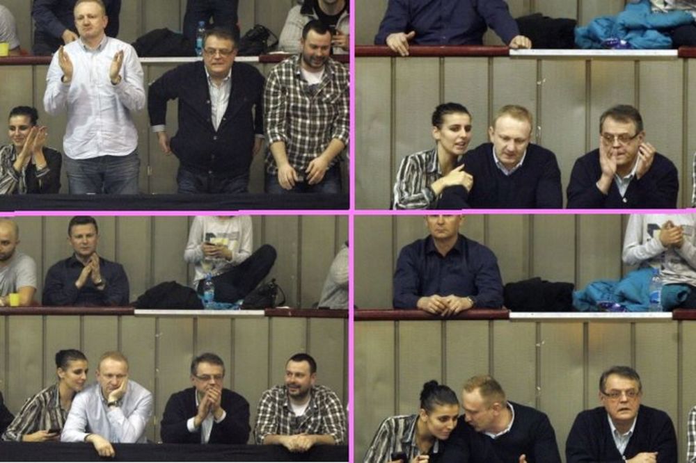 Ana je čačkala telefon i snimala Delije, a Đilas se nervirao, pa pevao: Zvezda šampion! (VIDEO)