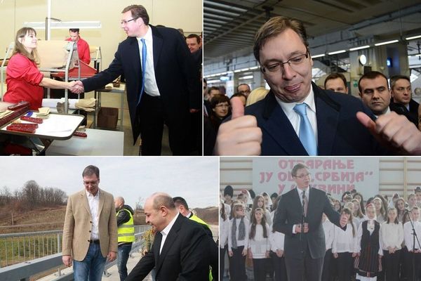 I Sloba bi mu pozavideo: Šta je sve Vučić uspeo da otvori za samo nedelju dana?! (FOTO)