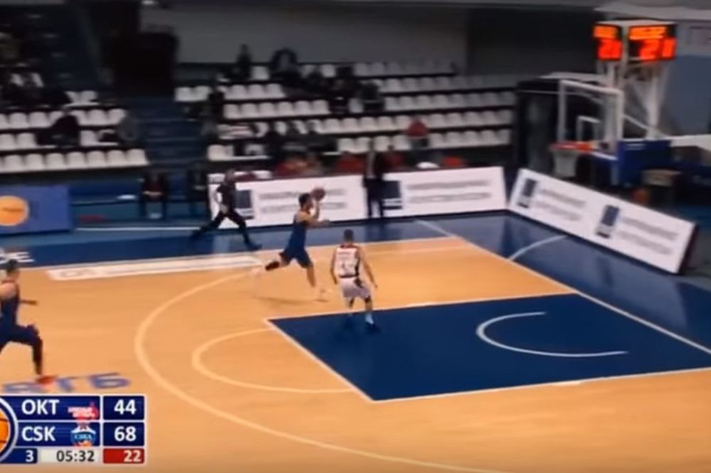 Šta sve njemu pada na pamet: Teo je sada malo kopirao čuvenog Mekgrejdija! (VIDEO)