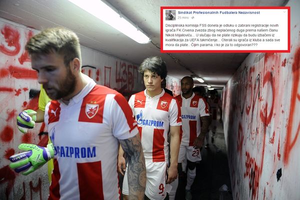 Zvezdi ponovo preti suspenzija iz UEFA takmičenja!
