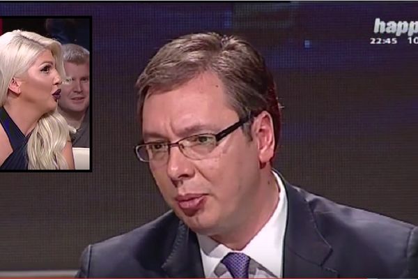 Karleuša skakala Vučiću po živcima: Da li smem da pitam nešto, a da mi ne eksplodira bojler? (VIDEO)
