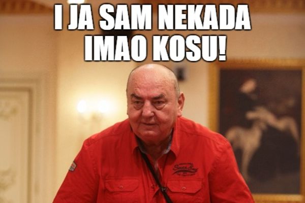 Pamtite li Boru Drljaču sa kosom, plavom kosom? Naravno da ne i dobićete upalu trbušnjaka od smeha!