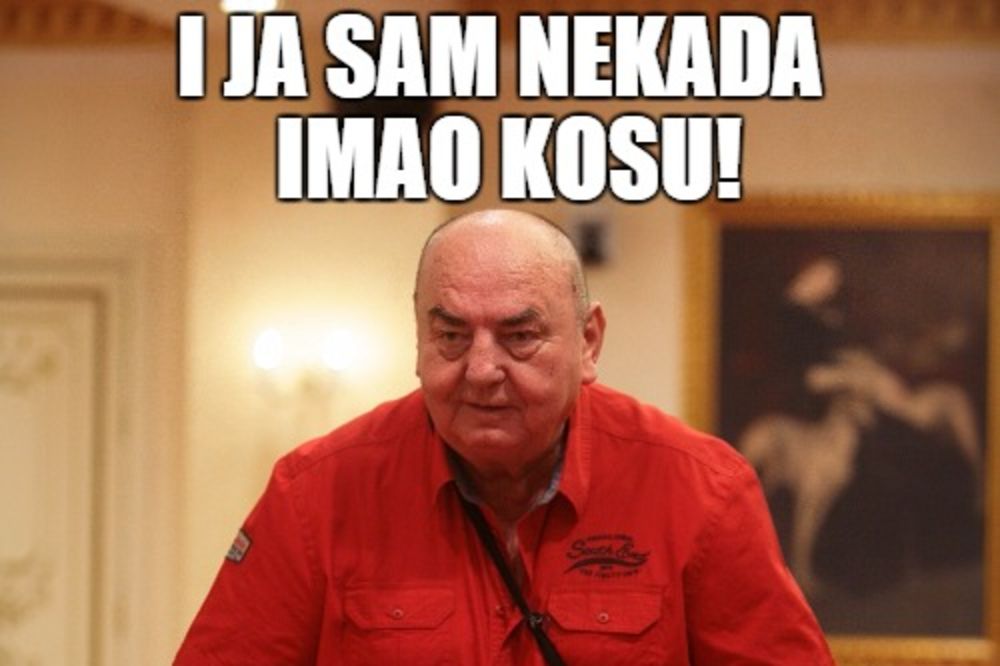 Pamtite li Boru Drljaču sa kosom, plavom kosom? Naravno da ne i dobićete upalu trbušnjaka od smeha!