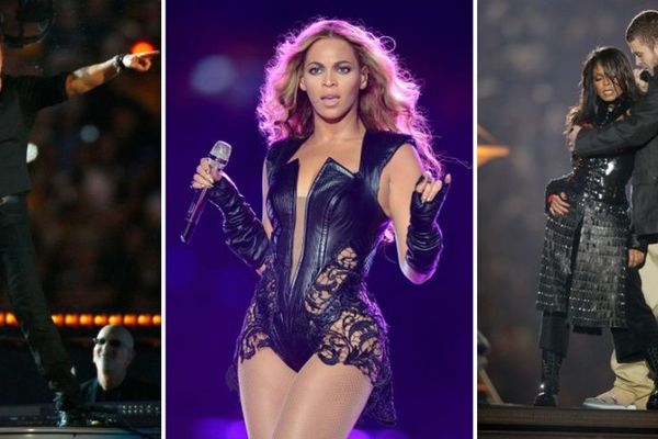 Ispadale im grudi, udarali u kameru... 10 najluđih nastupa na poluvremenima Superboula! (VIDEO)