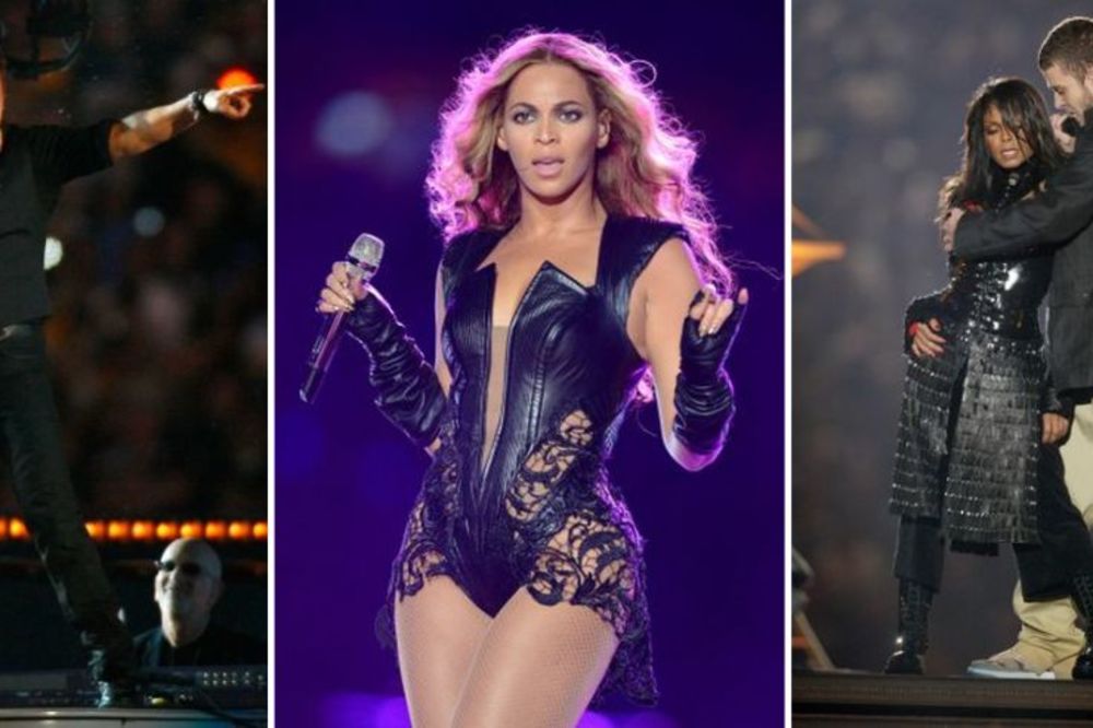 Ispadale im grudi, udarali u kameru... 10 najluđih nastupa na poluvremenima Superboula! (VIDEO)