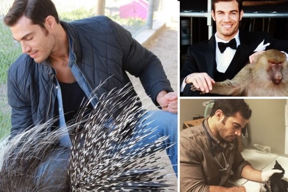Kod njega ćete voditi ljubimca i kad je zdrav. On je najlepši veterinar na svetu (FOTO)