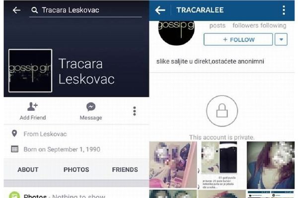 Boleština: Leskovačke Tračare montiraju slike maloletnika na pornografske scene! (FOTO)