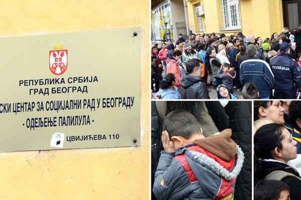 Zašto se u Cvijićevoj ljudi guraju u redovima? Opšta tuča za koru hleba i paštetu! (FOTO)