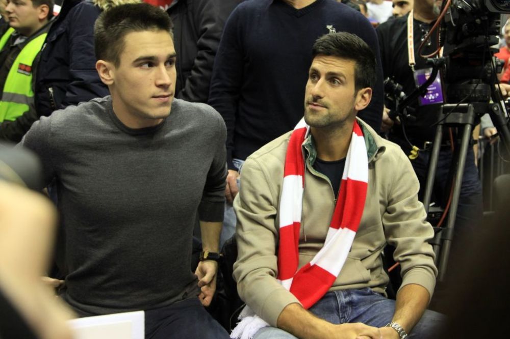 Novak Đoković u Pioniru, Delije poludele! (VIDEO)